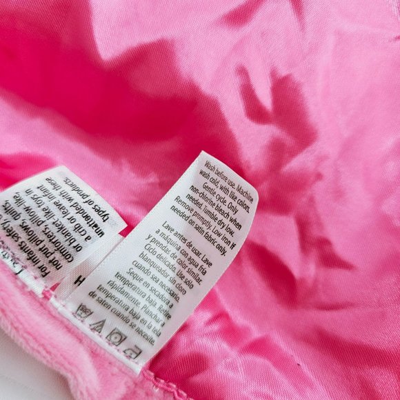 Magic Years Lovey Security Blanket Pink White Soft Sock Monkey Rattles Satin New - Picture 7 of 11